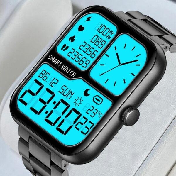 Senbono novo smartwatch masculino 3atm ip68 à prova dip68 água esporte relógio 1.83 polegada personalizado mostradores relógio inteligente masculino feminino para xiaomi ios android