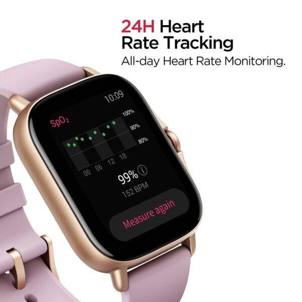 Relógio Smartwatch Xiaomi Amazfit GTS 2 A1969 modos de esportes alexa built-in 5 atm 24 dias de vida da bateria relógio inteligente para android