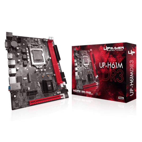 Placa Mãe 1155 UP GAMER H61MDR3 HDMI/VGA/DDR3/NVME