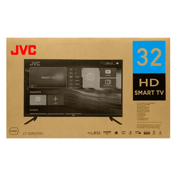 TV Smart JVC LT-32N750U 32