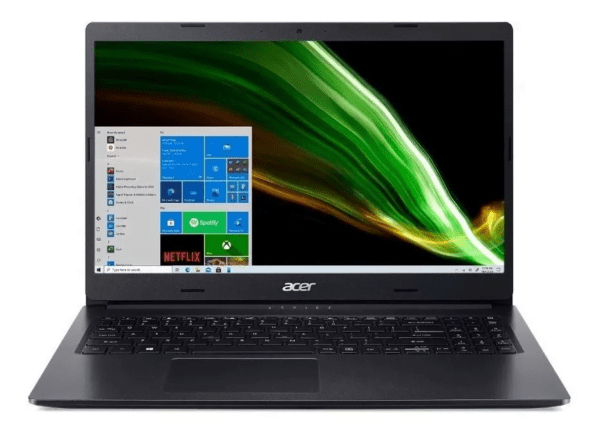 Notebook Acer Aspire 3 A315-23 preta 15.6