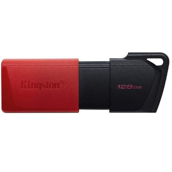 Pen Drive de 128GB Kingston DataTraveler Exodia M DTXM / 128GB USB 3.2 - Vermelho / Preto