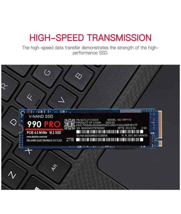 SSD M.2 990 4TB  Hard drive NVME 2.5 ssd TLC 500MB/s interno para laptop e desktop - Imagem 16