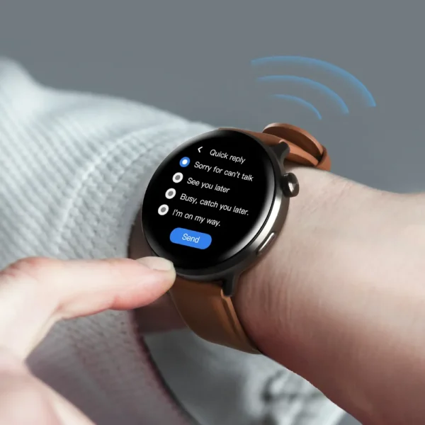 SmartWatch Mibro Lite 2 XPAW0011 - Bluetooth - Preto e Marrom - Imagem 3