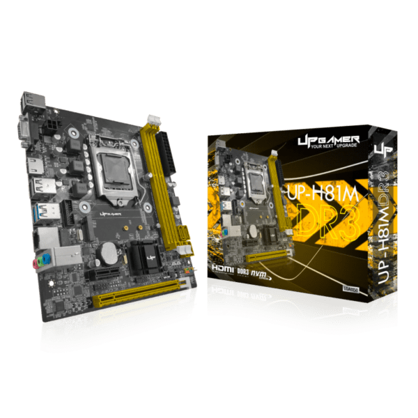 MB 1150 UP GAMER H81MDR3 HDMI/VGA/M.2/DDR3