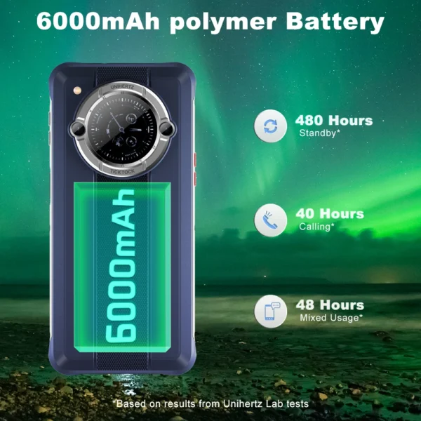 Smartphone 6000mah 6.5 "tela 4gb octa core android64gb telefone móvel 48mp carregamento rápido - Imagem 4