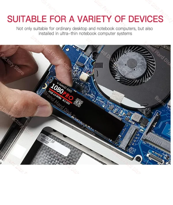 SSD M.@ NVME 1080pro  1tb 2tb  nvme 2.0 ssd m.2 2280  interno para desktop  computador portátil - Imagem 4