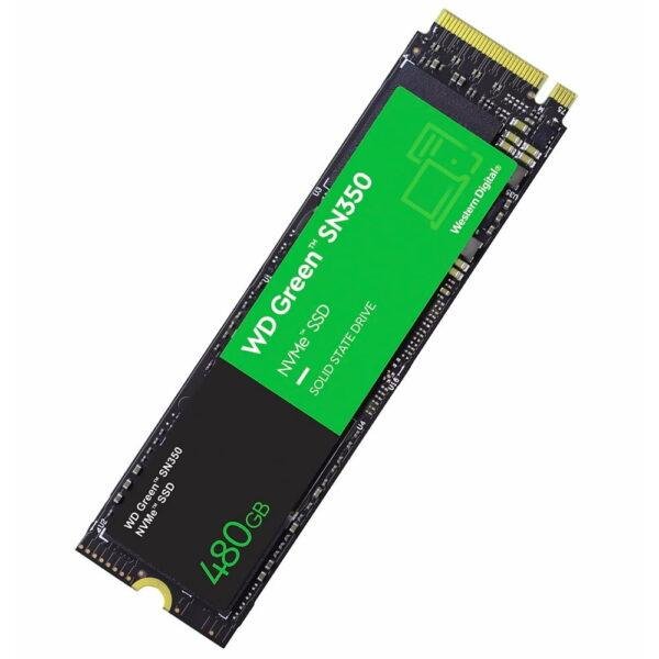 SSD Western Digital M.2 480GB SN350 Green NVMe - WDS480G2G0C