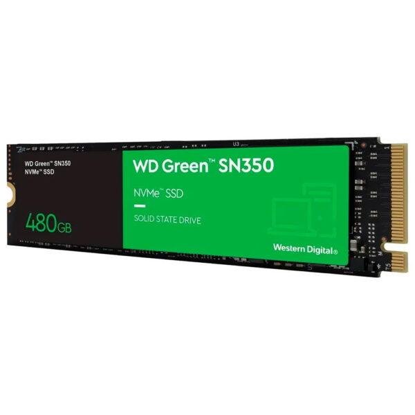 SSD Western Digital M.2 480GB SN350 Green NVMe - WDS480G2G0C - Imagem 2
