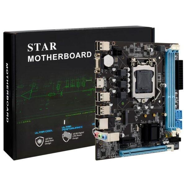 Placa Mãe STAR H61 Socket LGA 1155 / VGA / DDR3 - Imagem 3