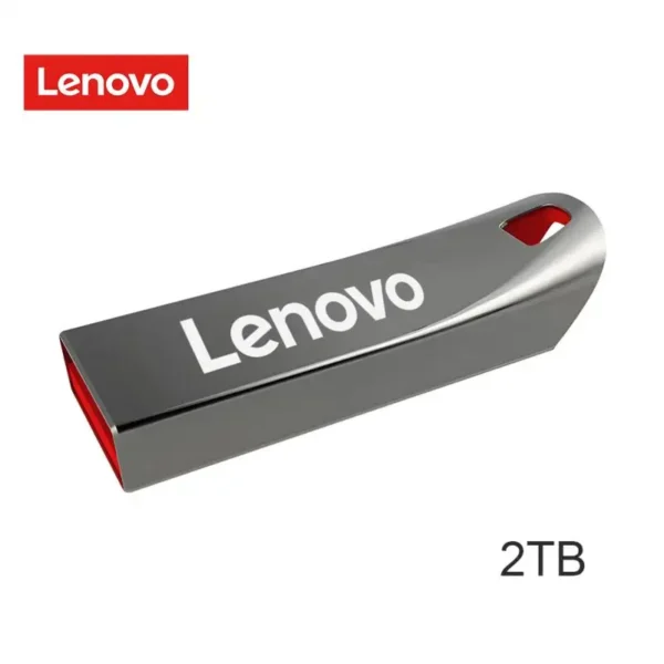 Pendrive Lenovo 2TB Metal de alta velocidade usb 3.0 flash portátil  usb à prova água - Imagem 6