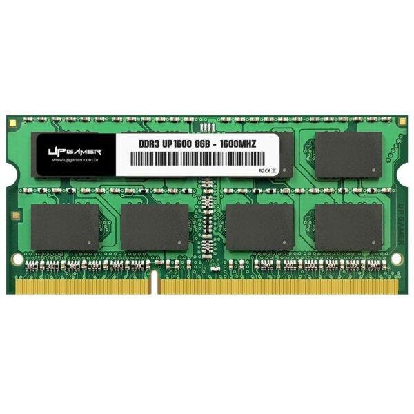Memória UP Gamer DDR3, 8GB, 1600MHz, Para PC/Notebook - UP1600 - Imagem 2