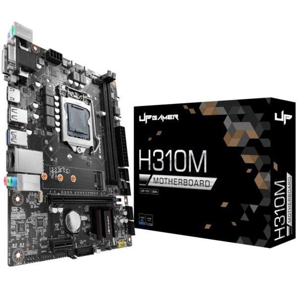 Placa Mãe UP Gamer H310M, Intel LGA 1151, m-ATX, DDR4, M.2 NVMe, UP-H310M