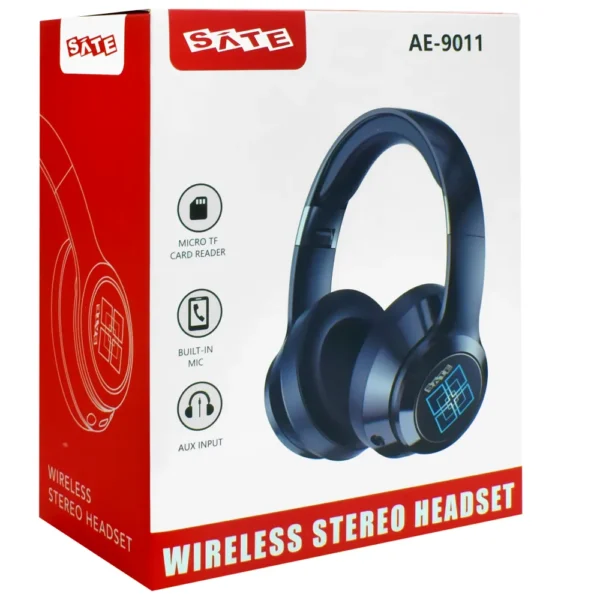 Fone de Ouvido Satellite AE-9011 Sport / Bluetooth - Preto - Imagem 4