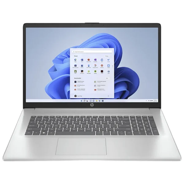 Notebook HP 17-CP2025DX AMD Ryzen 5 7520U Tela FHD 17.3" / 8GB de RAM / 512GB SSD - Prata