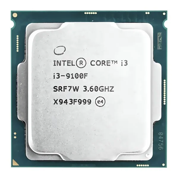 Processador Intel Core i3 9100F Socket LGA 1151 / 3.6GHz / 6MB - OEM