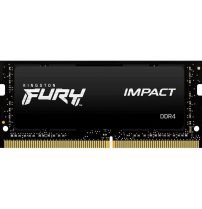 MEM NB DDR4 8GB 3200MHZ KINGSTON FURY IMPACT PRETO 1